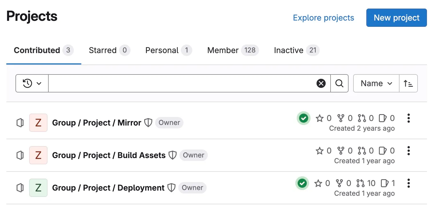 Gitlab TriProject